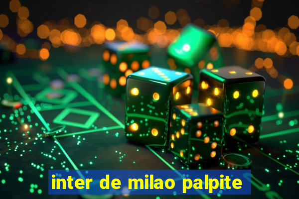 inter de milao palpite